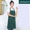 Unisex Waterproof Oilproof Kitchen Apron with Logo Print