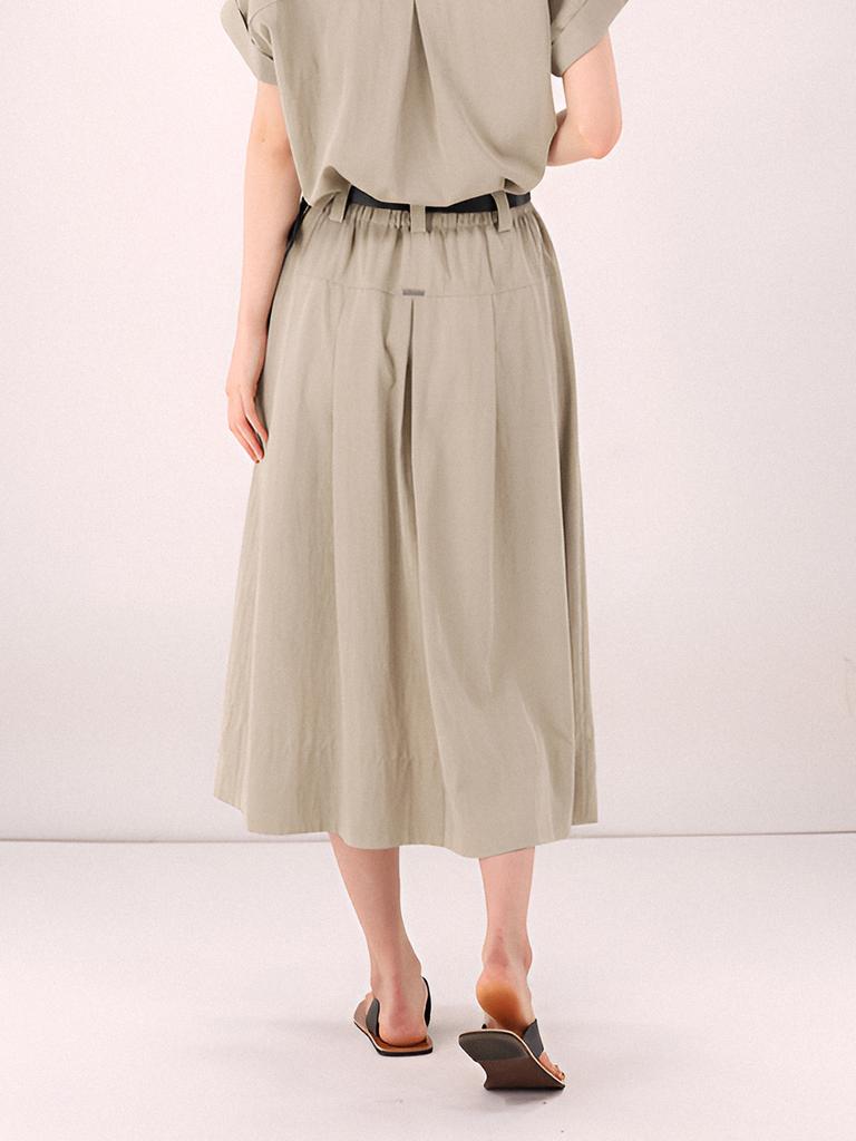 ACUD Barrel Volume Skirt _Beige