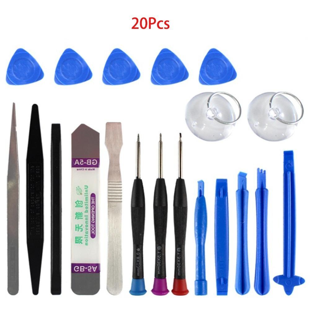 

Набор для ремонта мобильных телефонов 20 в 1 Многофункциональный Практичный Набор отверток Универсальные Инструменты для разборки Для ремонта мобильных телефонов