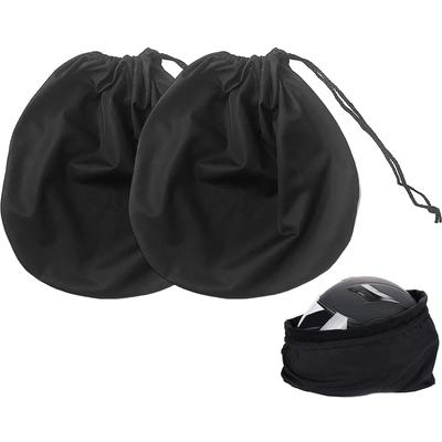 Samcos Helmet Holder, Drawstring Type, Protective Bag, Black, Flexible, Lightweight, Helmet Storage Bag, Motorcycle,