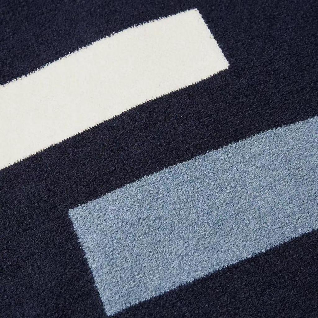 Men's Autumn Color Block Knit Pullover Sweater - Long Sleeve, Soft, Comfortable, Skin-Friendly