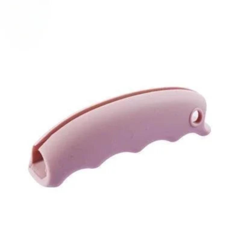 1 шт. Удобная портативная силиконовая накладка для сумки для покупок для защиты рук, держатель для продуктовой сумки для поездок, клипсы-ручки