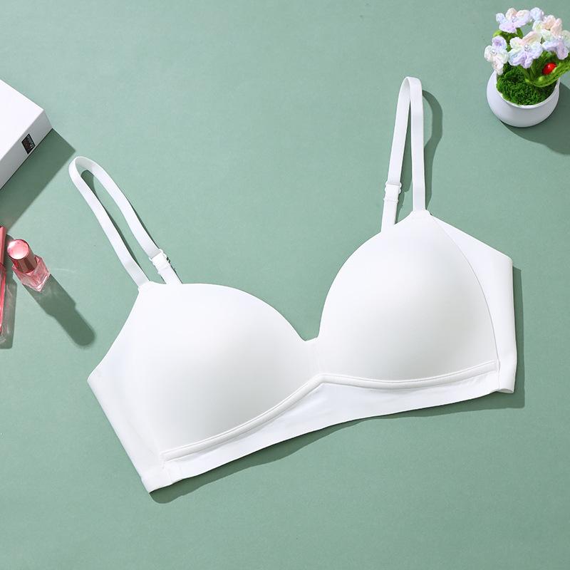 

Женский бюстгальтер без косточек, бесшовный, дышащий, собирающий, предотвращающий провисание, с гладкой поверхностью S белый