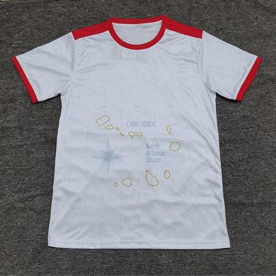 Cape Verde Away Short Sleeve Football Jersey - World Cup Fan Edition 2026