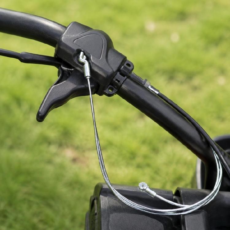 Lawn Mower Throttle Cable Assembly for Repair, 200 cm x 1.5 mm Control Cable with Z Bent Hook End for Linkage