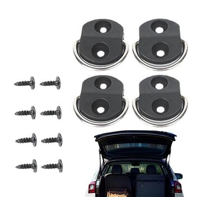 Laderaumnetz Hardware-Kit Kofferraum Ladebodennetz Zurrösen Ringschlaufe Flaches Netz Befestigungskit Für Auto Hinterer Laderaum Kofferraum Aufbewahrung