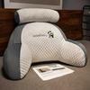 Adjustable Reading Pillow Ergonomic Back Support Cushion 1PC Washable Cover Lumbar Pillow for Bed Sofa Floor Home Use