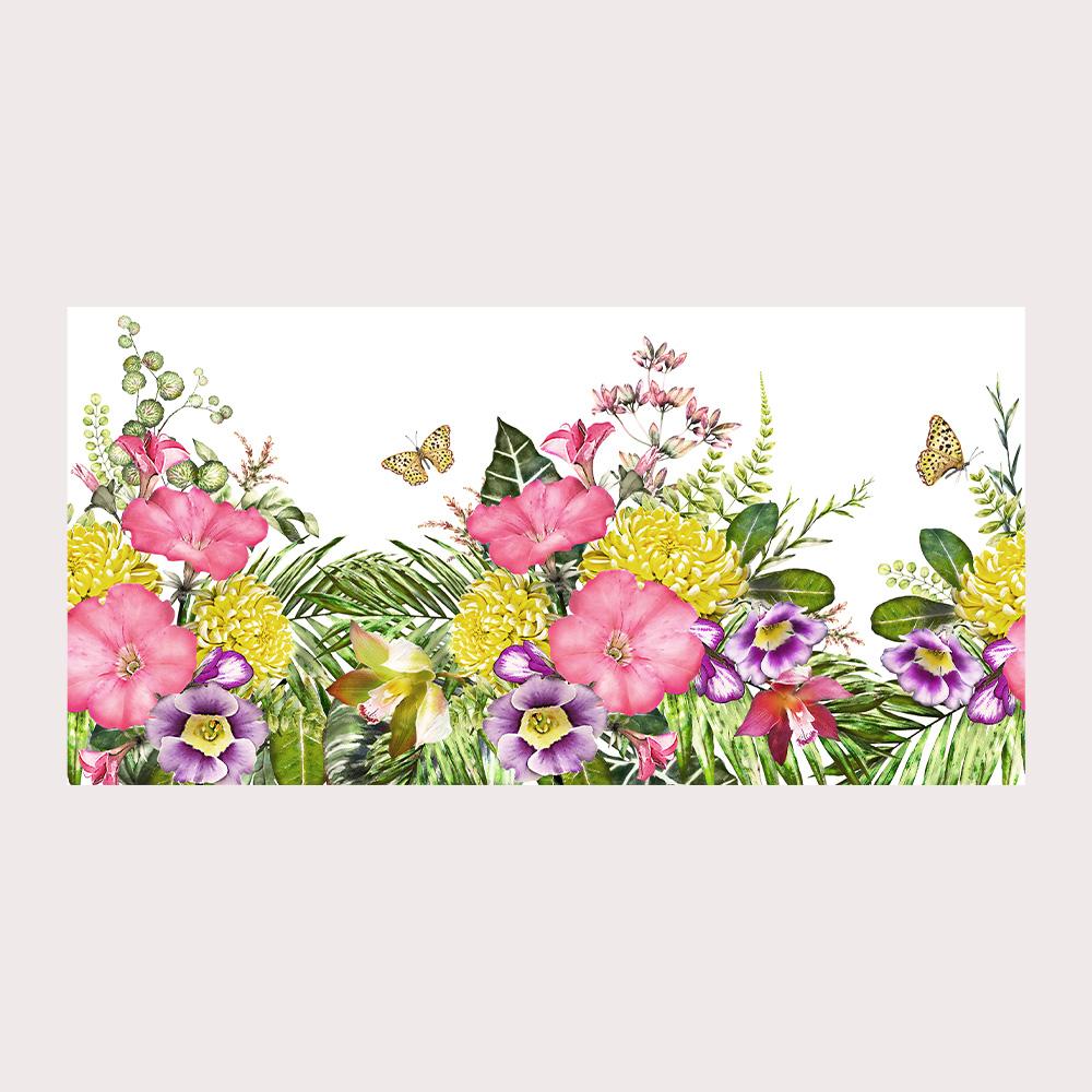 

Абстрактная живопись Настенное искусство Красочный цветок Холст Декоративная картина, Холст Постер, Современное искусство, Идеальный подарок для спальни Гостиной Настенное искусство 20x40cm NoFrame