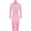 Womens Glossy Bodycon Lingerie Dress High Stretch Fabric Nightclub Attire