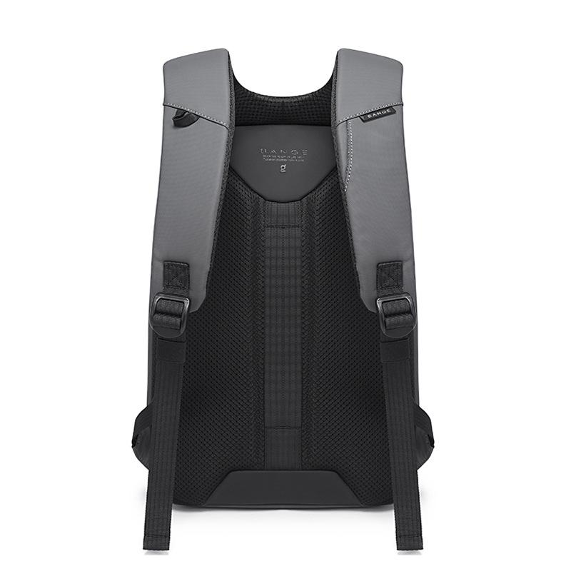 BANGE Waterproof Men's Business Sports Backpack with USB Laptop Compartment