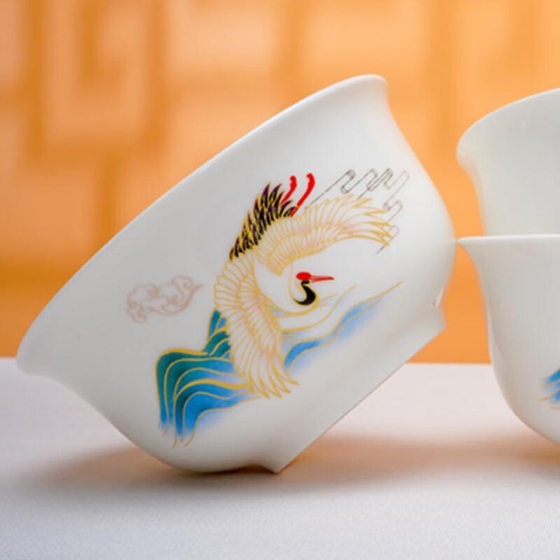 Mici Ceramic Lotus Fish 32-Piece Dinnerware Set