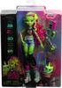 Monster high Venus McFlytrap Monster Turian Snacks und anderes Zubehör Puppe, Pflanzen, Haustiere, Katzen, Rucksack, Notizbuch,
