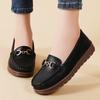 Women Moccasins Leather Shoes Driving Comfort Flats Casual Loafers Walking Maternity Shoes for Girl