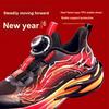 Anta Kids Red Flame Trendy Fashion Comfortable Versatile Lightweight Shock Absorbing Low Top Running Shoes Men sneaker A12515510