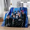 Manta con estampado de Arte de moda KPOP stray-kids Idol, sof de sala de estar, manta de felpa suave para dormir, Sbana de