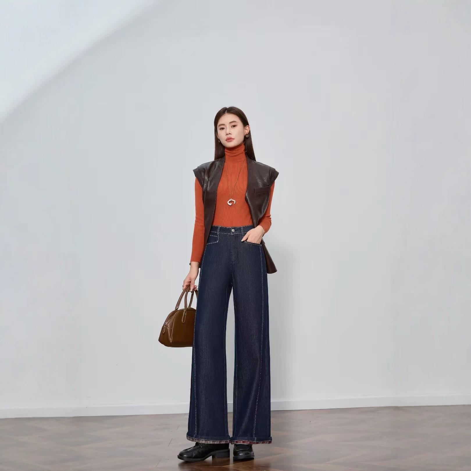 0303-12 Прямые джинсы 3617: Настоятельно рекомендуется 31 синий