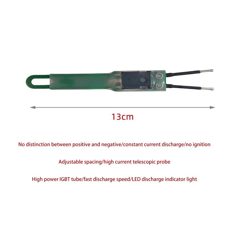 1000Uf 5000Uf Capacitor Discharge Pen Capacitor Discharge Tools Fast Discharge With Led Indicator Light Electronic Repair