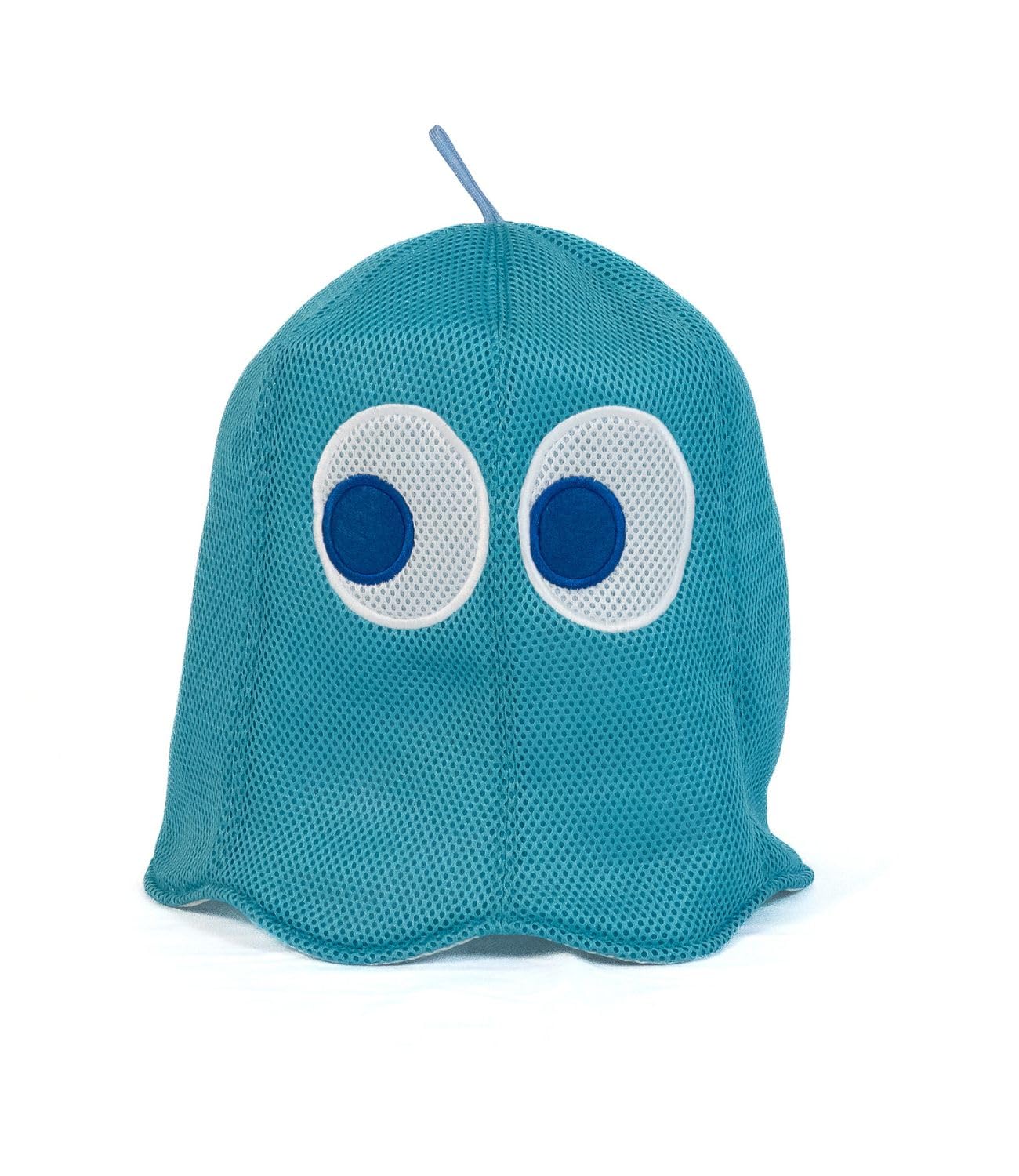 

[Primal Blue] PACMAN 45th Anniversary Full Face Ghost Sauna Hat - Pacman, Sulky Ghost, Sauna Hat, Blinky, Inky, Clyde, Pinky (Inky / Light Blue)