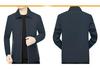 Men's 2026 Spring Fashion Business Casual Lapel Jacket - Versatile Solid Color Outerwear