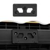 Black Front Bumper License Plate Mounting Bracket Covers For Bronco Sport +