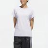 (WMNS) adidas neo Casual Sports Short Sleeve Purple White Women's GJ5352