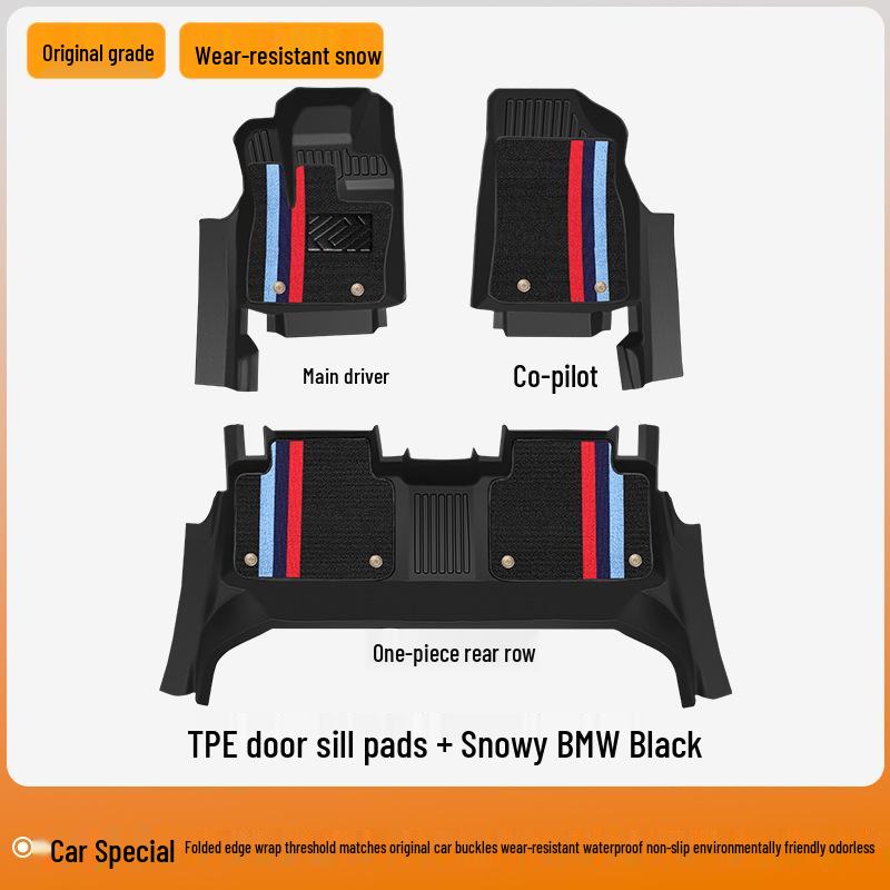 2025 Nissan X-Trail Honor Full Coverage TPE Floor Mats