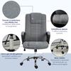 Ergonomic Presidential Office Chair Reclining and Padded with Adjustable Height and Tilt, 62 x 76 x 110-119cm