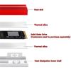M.2 SSD Coolers Aluminum Hard Disk Heat Dissipation Radiator M.2 NVME 2280 Solid States Drive Thermal Pad Coolers