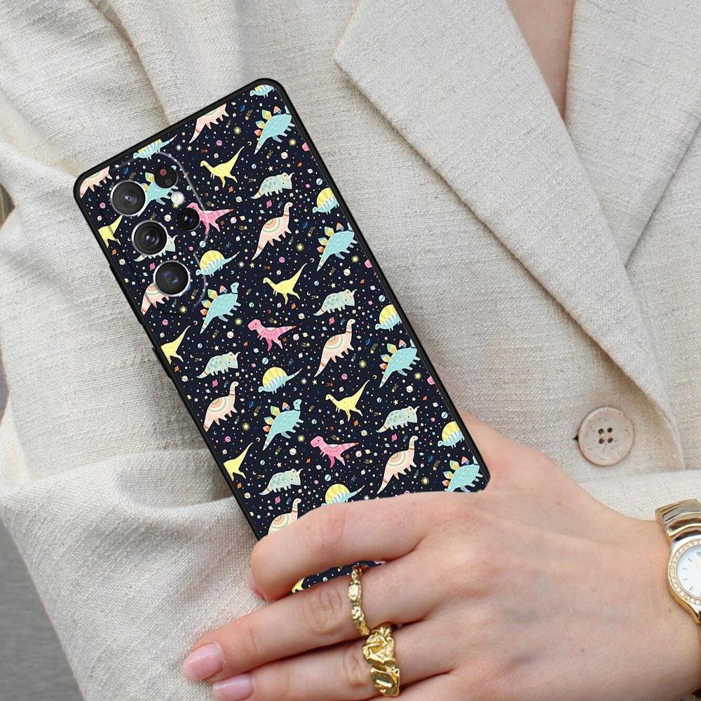 Dinosaur Cell Phone Case for Samsung Galaxy S26 Ultra S25 S24 S23 S22 S21 S20 Note10 Cover