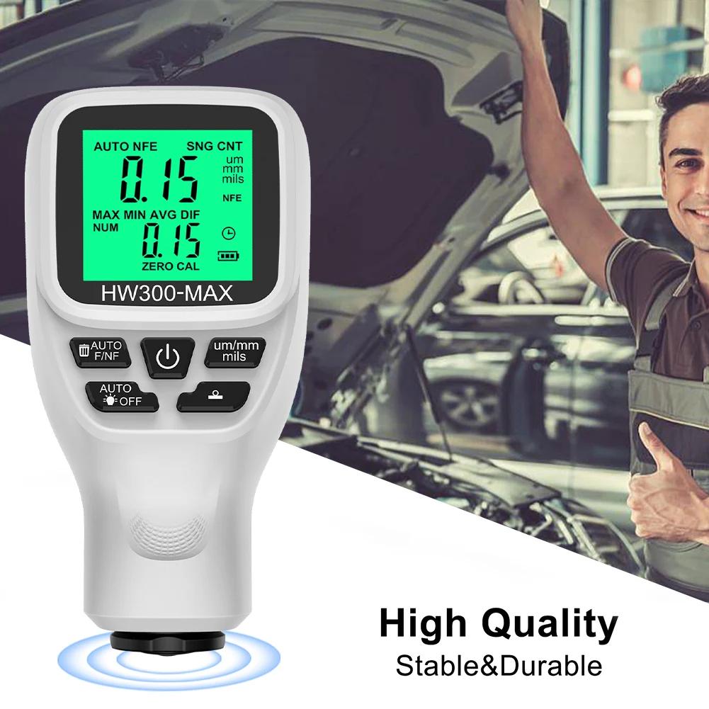 Measuring FE/NFE Manual Paint Tool High-Precision Car Coating Thickness Meter Check Car Original Coating Tool for Used Car Buyer