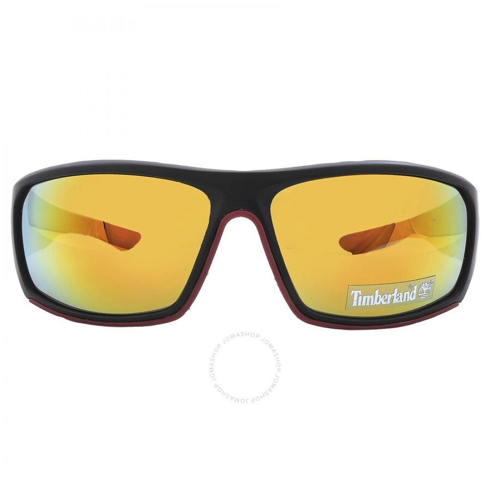 

Timberland Bordeauc Mirror Wrap Men s Sunglasses TB7178 02U 64