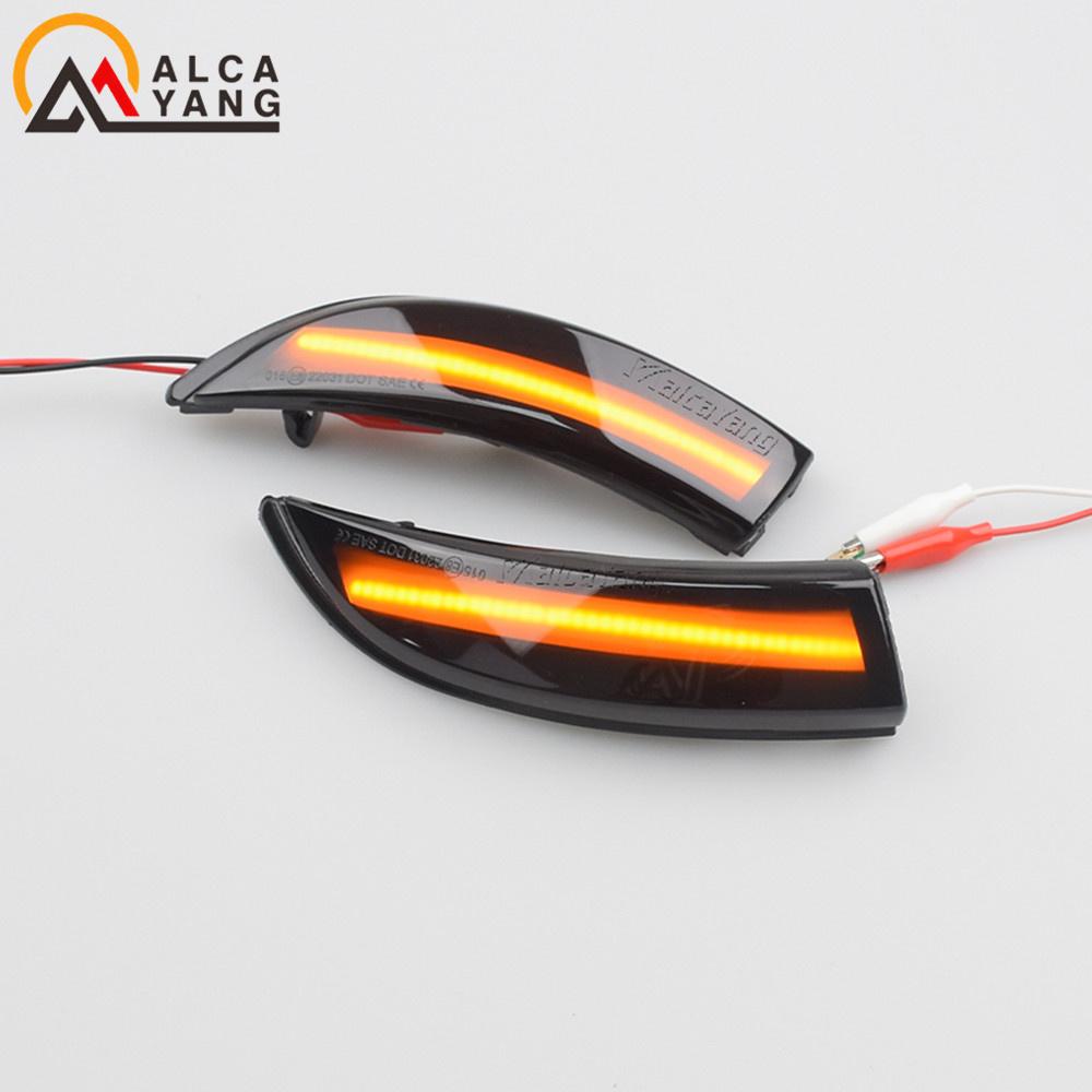 Dynamic Blinker For Ford Fiesta Mk7 2008-2017 LED Turn Signal Light Side Lamp for Ford B-Max Pair ArrowTurn Signal 2