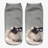 New Fashion 3D Printed Mouse Totoro Socks Funny Kawaii Women Cute Animal Fitness Hamster Sokken Dropship