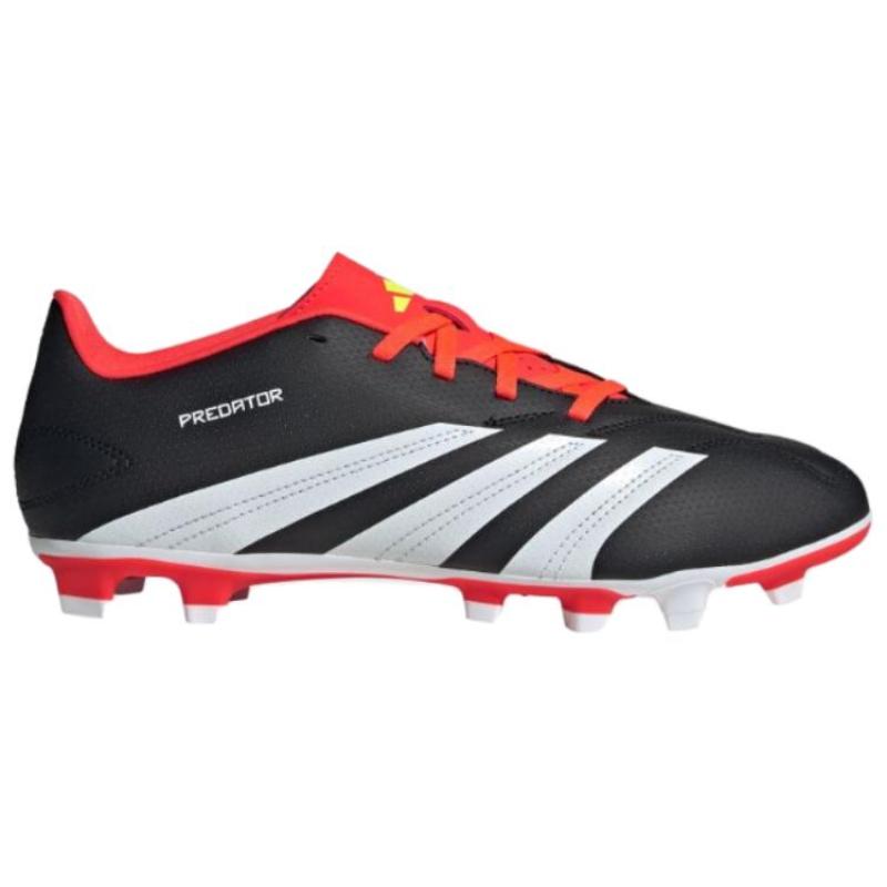 Adidas Predator Club Fxg 'Black White Solar Red' Sneakers IG7760