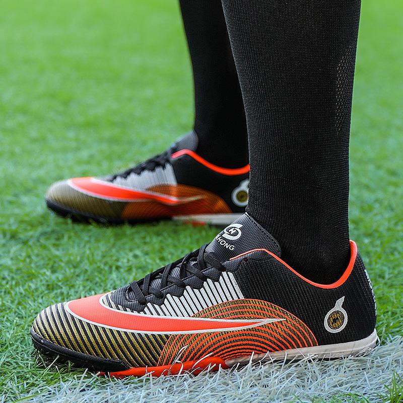 Modische Herren-Fußballschuhe FG/TF, rutschfeste Rasen-Fußballschuhe, Trainingsschuhe, ultraleichte Outdoor-Sneaker, lässige und bequeme Fußballschuhe