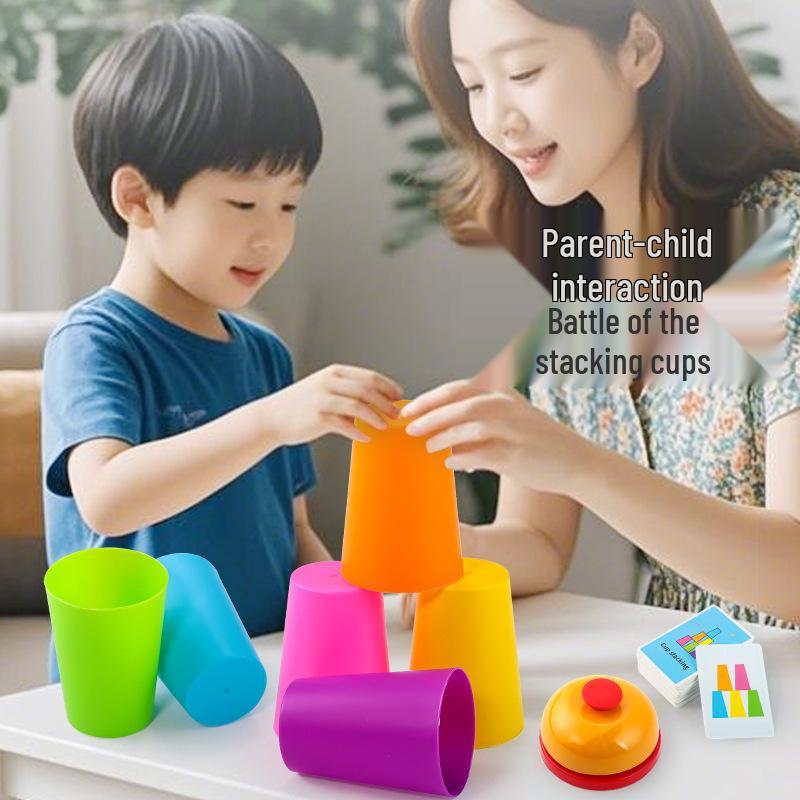 Quick-Stack Battle Cups: Fast-Paced Desktop Game for Primary Students
