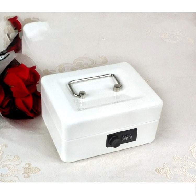 Safe Home Shop Steel Mini Money Box Security Cash Box Storage Box for Coin Money