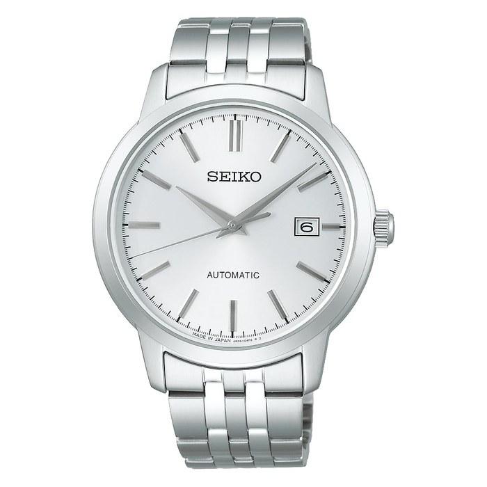 SEIKO SELECTION SCVE059 Men s Mechanical Watch (Automatic & Hand-winding), White Dial