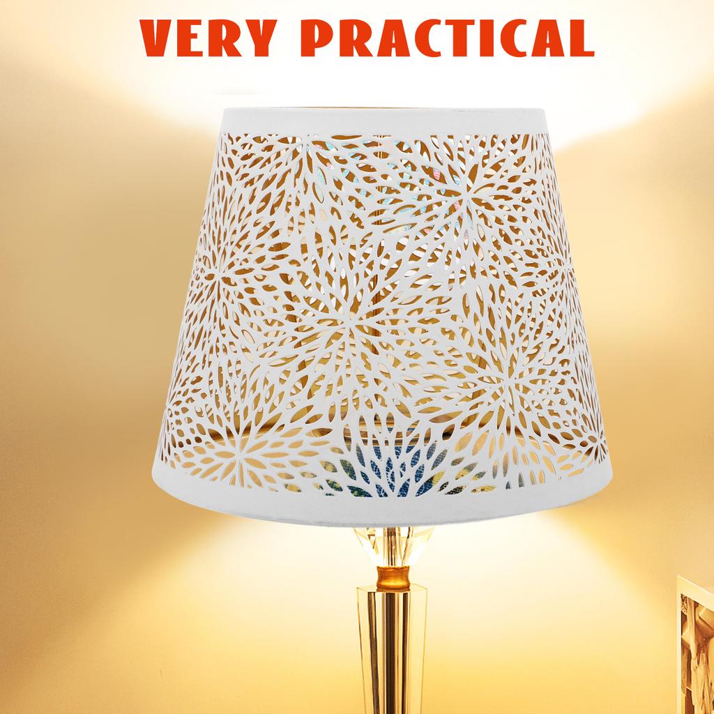 Hollow Design Lampshade Decorative Shades Bedroom Household Bedside Desk Out Cover Ceiling Light