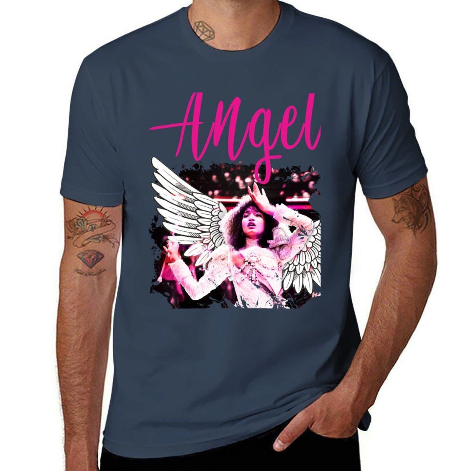 Pose Angel Tshirt Plus Size Nonshrink Tshirt S