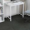 Striped Light Green Carpet Tile 50 x 50 cm 4 pcs