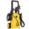 High Pressure Washer 1600W 120 Bar with Pump Adjustable Nozzle and Automatic Stop 29.5x22x60 Cm Yellow