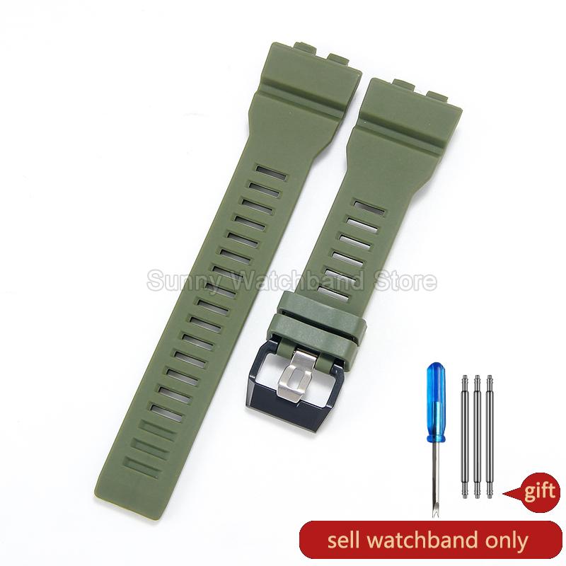 For Casio GBA-800 GBD-800 GMA-B800 Series Watch Bracelet Fashionable Soft Comfortable Special Silicone Watchband Original Style