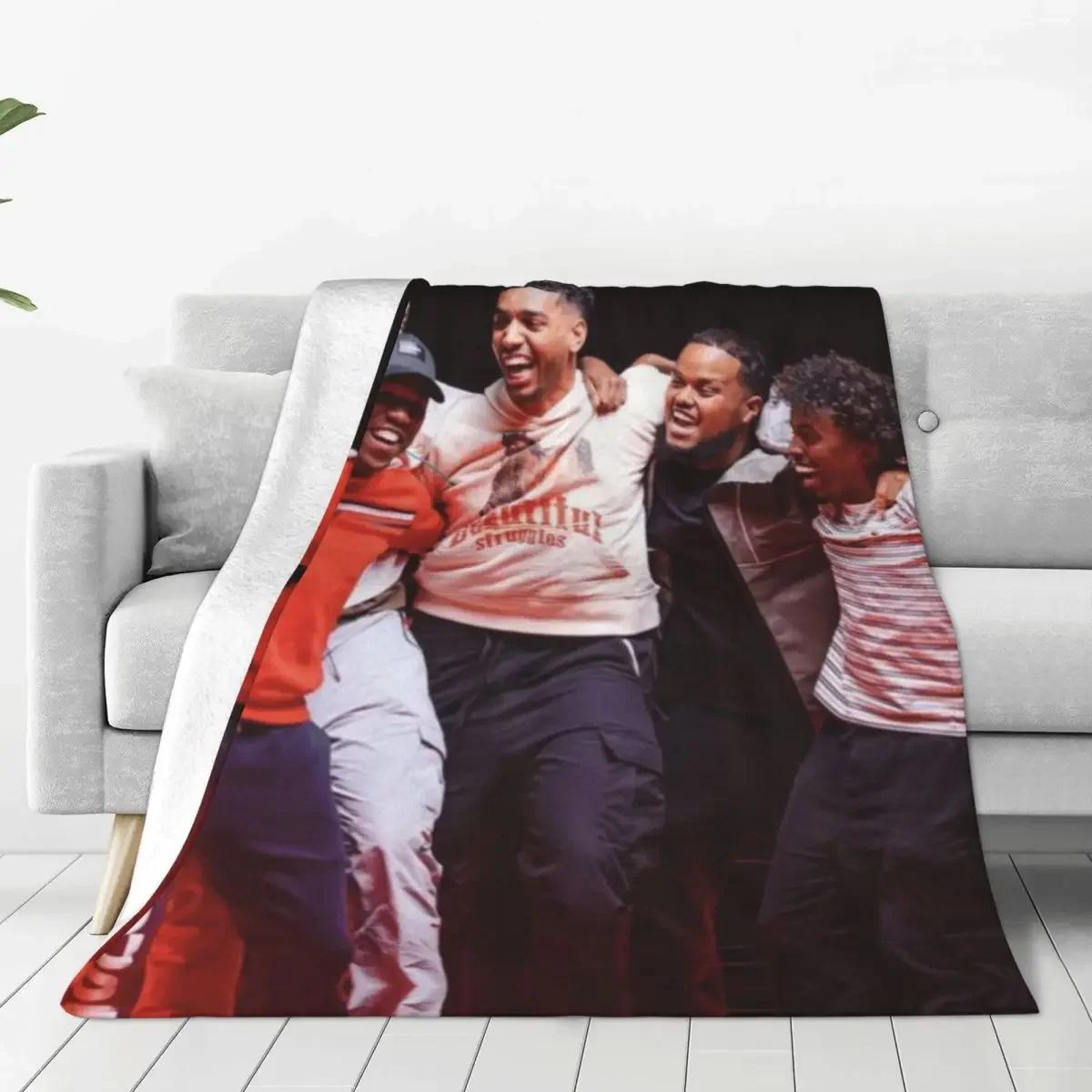 Beta Squad Flannel Blanket Quality Super Soft British Comedy Funny Throw Blanket Winter Travel Chair Sofa Bed Cute Bedspread Size: 75*100cm, Weight: 230 GSM