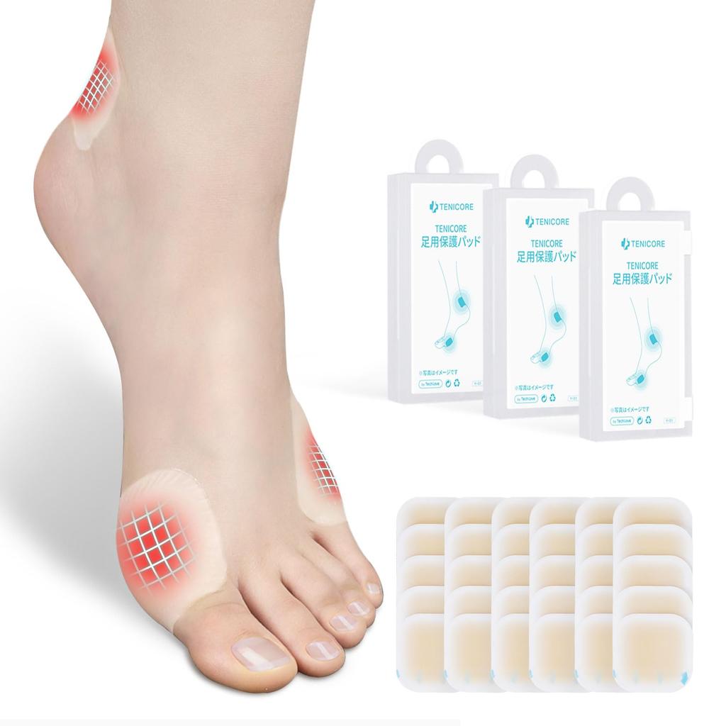 Sheets Case Tenicore Foot Protection Protects the Big Little Sole of the Shoe Blisters Shoe Blisters Prevention Hydrocolloid Cushioned and Shock