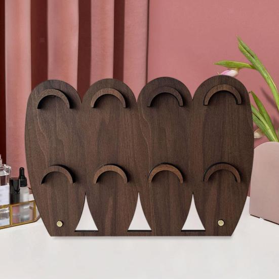 Bracelet Holder Wooden Jewelry Display Stand Desktop Bracelet Organizer Necklace Holder