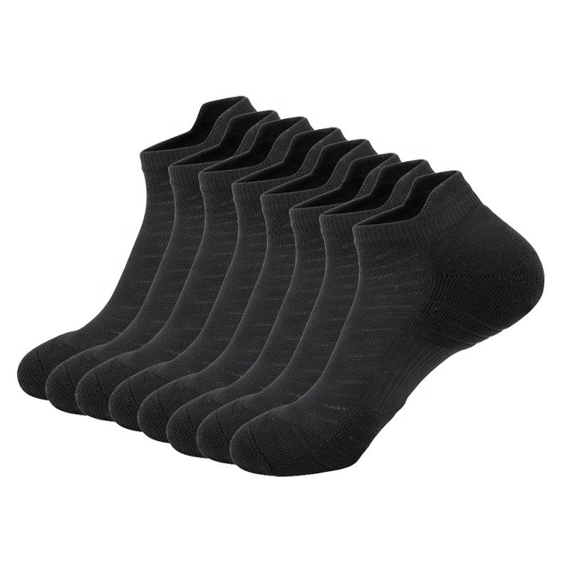 Quick Dry Terry Sport Socks Men Women Athletic Badminton Short Low Cut Socks (6 Pairs)