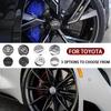 4Pcs 57/62mm Car Wheel Center Hub Cap Rim Cover For Toyota Corolla RAV4 LEVIN Yaris C-HR Camry Prius Prado  Car Auto Accessories