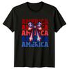 America America America America America Womens T-Shirt 4th of July Gift For Her