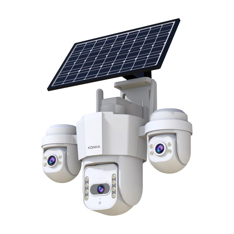 Konka 360° Outdoor Smart AI Security Camera with Full Color Night Vision CN plug (adapter included)